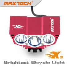 Maxtoch номер Х3 3000lm Сид 4*18650 аккумуляторная интеллектуальный светодиодный велосипед свет
